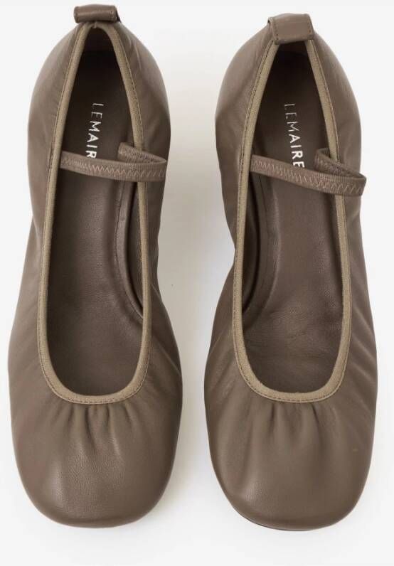 Lemaire Elegante Balletflats voor Vrouwen Brown Dames