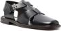 Lemaire Flat Sandals Black Heren - Thumbnail 3