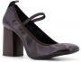 Lemaire Leren ballerinas met brede hak Brown Dames - Thumbnail 2