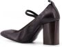 Lemaire Leren ballerinas met brede hak Brown Dames - Thumbnail 3