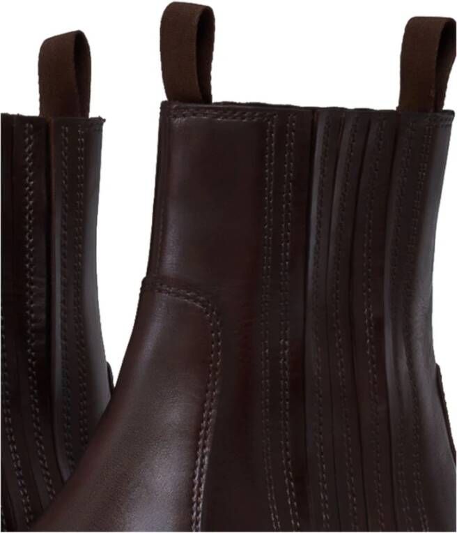 Lemaire Teck Chelsea Boots Brown Heren