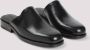 Lemaire Zwarte Leren Pantoffels Stijlvol Comfort Black Heren - Thumbnail 3