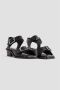 Lemaire Zwarte Leren Vierkante Sandalen Black Dames - Thumbnail 3