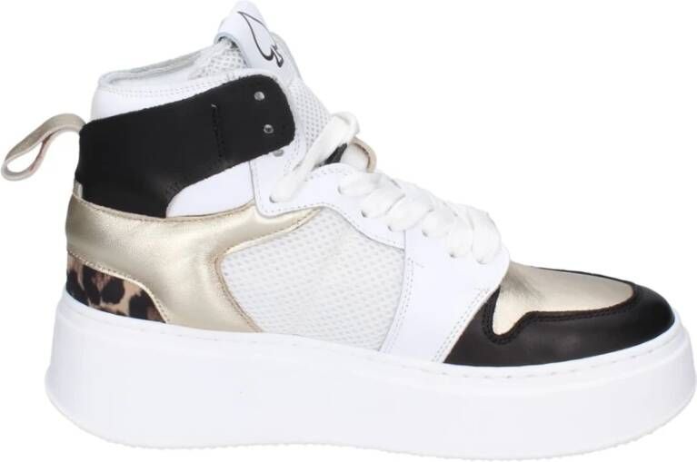 Lemaré Leren Dames Sneakers Multicolor Dames