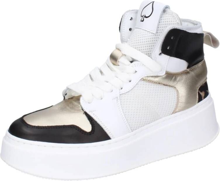 Lemaré Leren Dames Sneakers Multicolor Dames