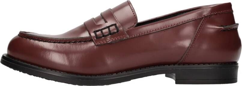 Lemaré Platte schoenen Bordeaux Red Dames