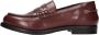 Lemaré Platte schoenen Bordeaux Red Dames - Thumbnail 2