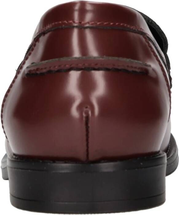 Lemaré Platte schoenen Bordeaux Red Dames