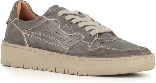 Lemargo Antraciet Leren Sneakers Gray Dames