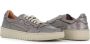 Lemargo Antraciet Leren Sneakers Gray Dames - Thumbnail 2