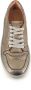 Lemargo Bronzen Leren Sneakers met Rubberen Zool Brown Dames - Thumbnail 5