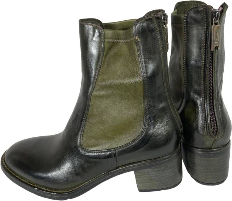 Lemargo Chelsea Boots Groen Dames