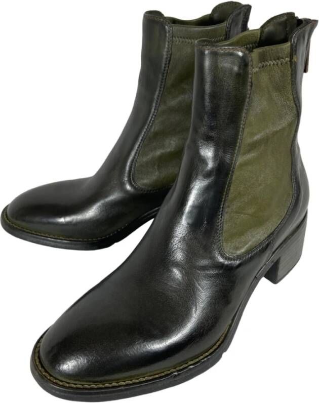 Lemargo Chelsea Boots Groen Dames