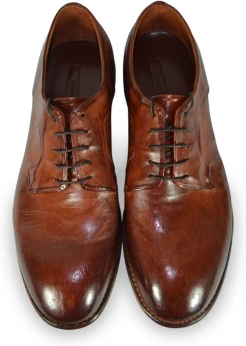 Lemargo Comfortabele Heren Leren Schoenen Cognac Brown Heren