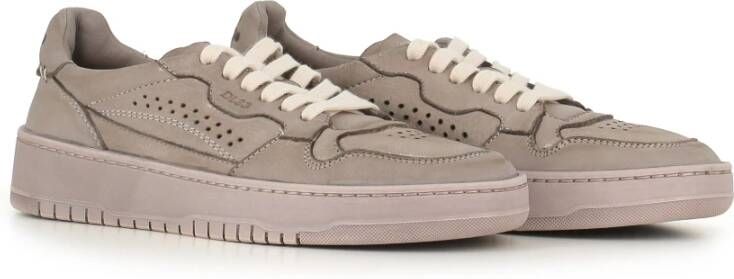 Lemargo Duifgrijze Sneaker van Zacht Leer Gray Dames