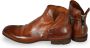 Lemargo Heren leren enkellaars Cognac Brown Heren - Thumbnail 2