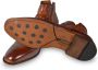 Lemargo Heren leren enkellaars Cognac Brown Heren - Thumbnail 3