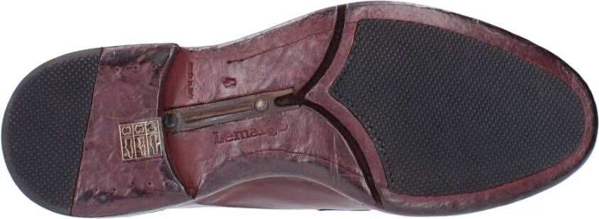 Lemargo Platte schoenen Bordeaux Red Heren