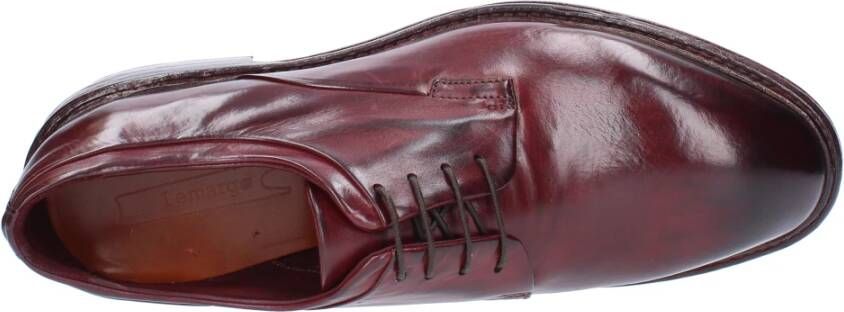 Lemargo Platte schoenen Bordeaux Red Heren