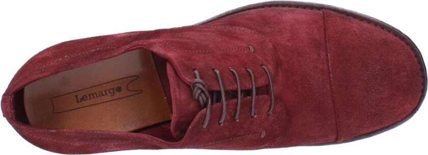 Lemargo Platte schoenen Bordeaux Red Heren