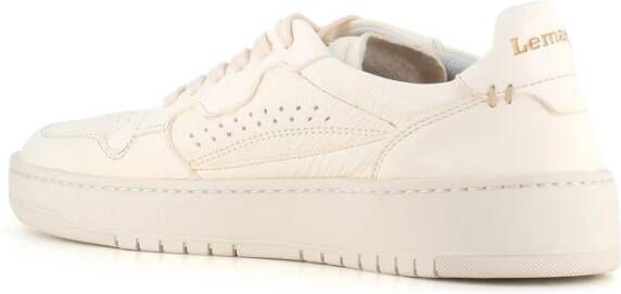 Lemargo Witte Sneaker van Zacht Leer White Dames