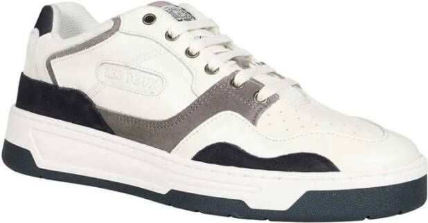 Les Deux Leren lage sneakers White Heren