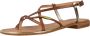 Les Tropeziennes Platte Sandalen met Bandjes Brown Dames - Thumbnail 3