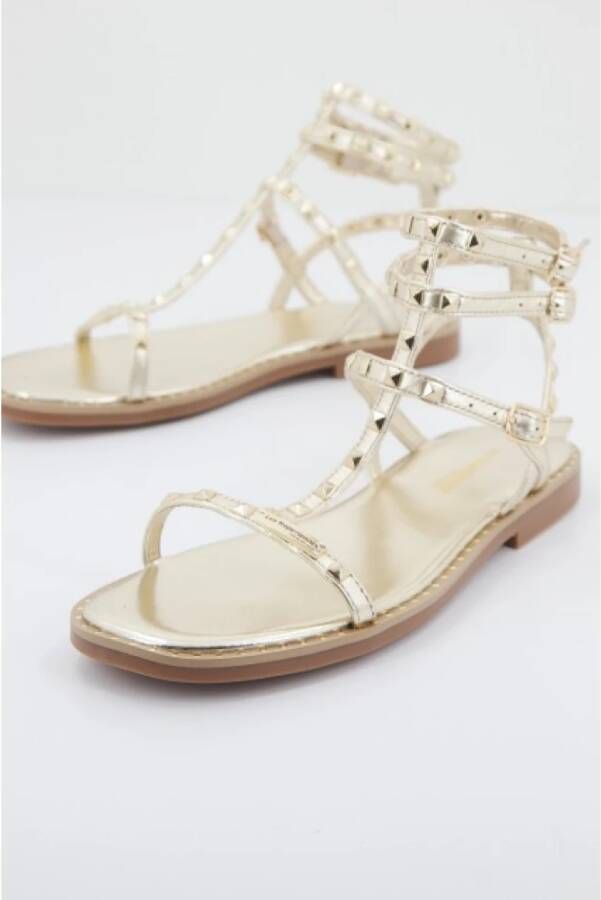 Les Tropeziennes Platte Sandalen met Bandjes Yellow Dames