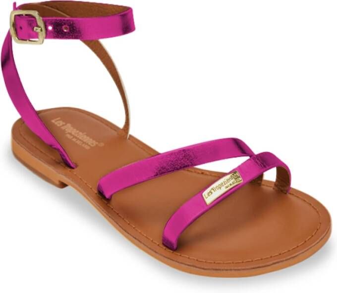 Les Tropeziennes Fuchsia Hanak Sandalen Ss24 Collectie Pink Dames