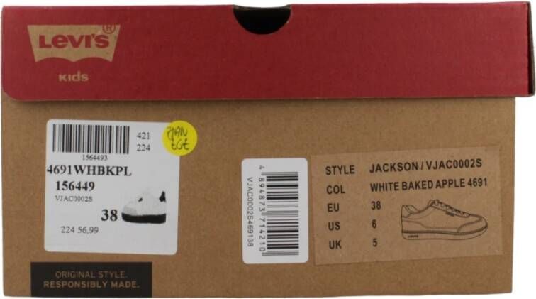 Levi's Jackson Sneakers White Dames