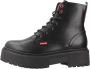 Levi's Kersen Veterschoenen Black Dames - Thumbnail 3