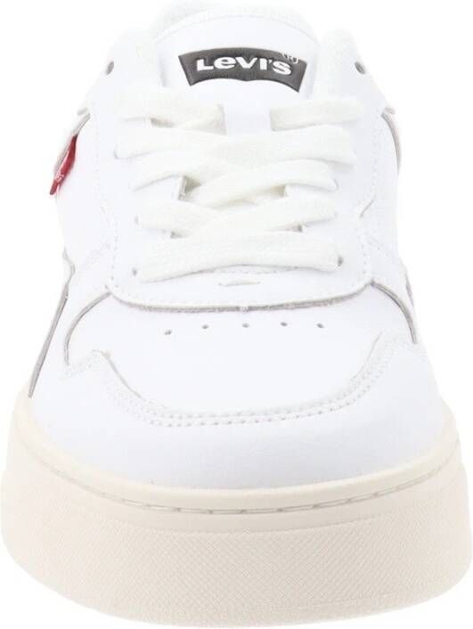 Levi's Leren Damesneakers Stijlvol Comfort White Dames