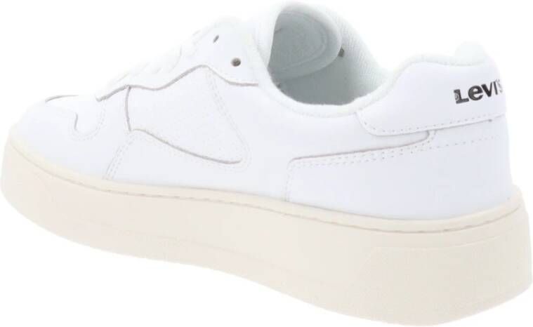 Levi's Leren Damesneakers Stijlvol Comfort White Dames