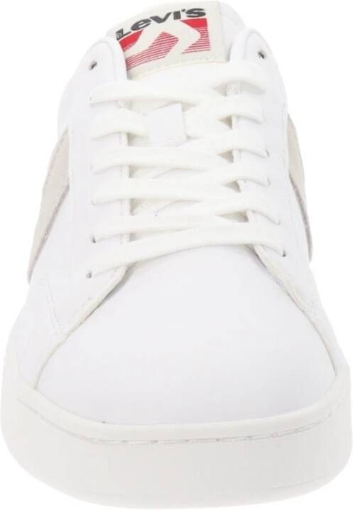 Levi's Leren Heren Sneakers White Heren