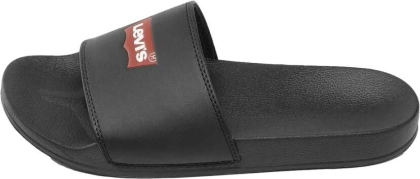 Levi's Levi s juni batwing flip flops Zwart Heren