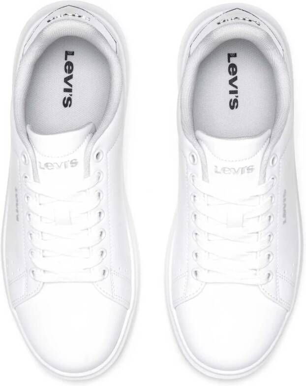 Levi's Sneakers Ellis 2.0 Sneaker Voor Vrouwen Regulier Wit Zilver White Dames