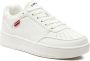 Levi's Paige 235651-794-50 Vrouwen Wit Sneakers - Thumbnail 4