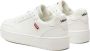 Levi's Paige 235651-794-50 Vrouwen Wit Sneakers - Thumbnail 5