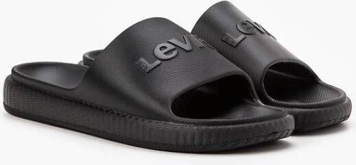 Levi's Sportieve Heren Slippers Black Heren