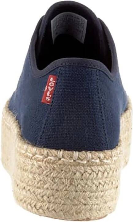 Levi's Stijlvolle Espadrilles voor Zomeroutfits Blue Dames