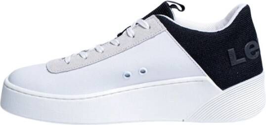 Levi's Veters Polyurethaan Sneakers White Dames