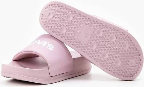 Levi's Zomer Gewatteerde Sandalen Pink Dames