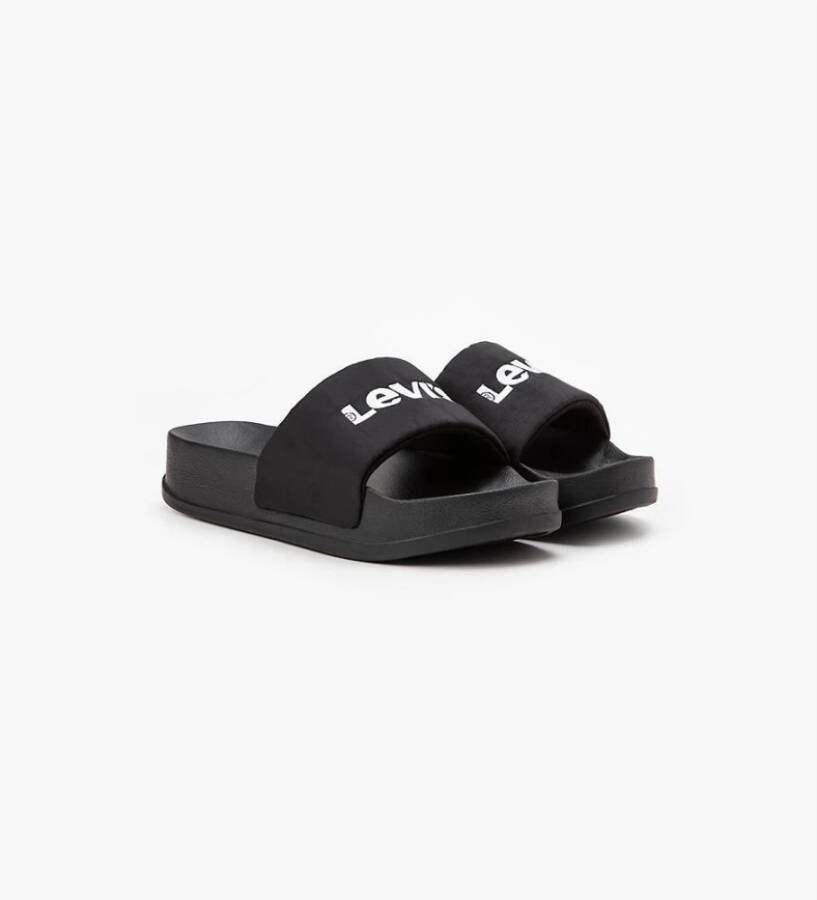 Levi's Zomer Slide Sandalen Black Dames