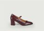 L'Exception Paris Lage Schoenen Brown Dames - Thumbnail 8