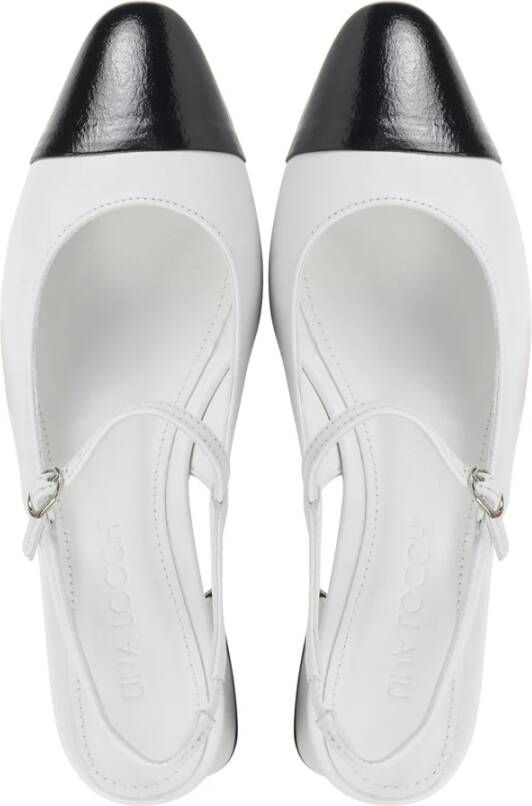 Lina Locchi Ballerinas Wit combi White Dames