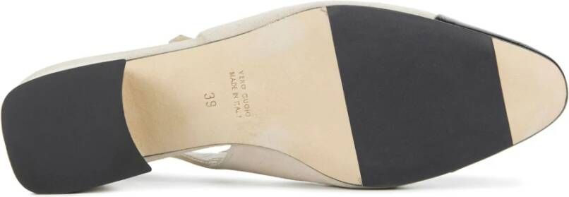 Lina Locchi Beige Combi Ballerina Schoenen Beige Dames