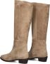 LINA LOCCHI Hoge Laarzen Dames 394492 Maat: 39 Materiaal: Leer Kleur: Beige - Thumbnail 3