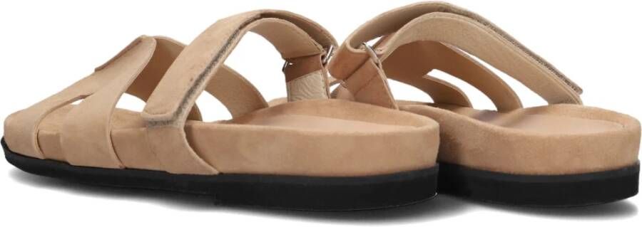 Lina Locchi Beige Suède Slipper Sue H Stijl Beige Dames