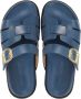 LINA LOCCHI Slippers Dames 765-05 Maat: 38 Materiaal: Leer Kleur: Blauw - Thumbnail 6