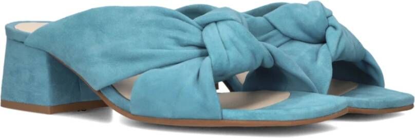 Lina Locchi Blauwe Pantoffels Blue Dames